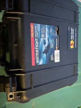 Pelican Watertight Protective Case - Black